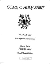 Come, O Holy Spirit SATB choral sheet music cover